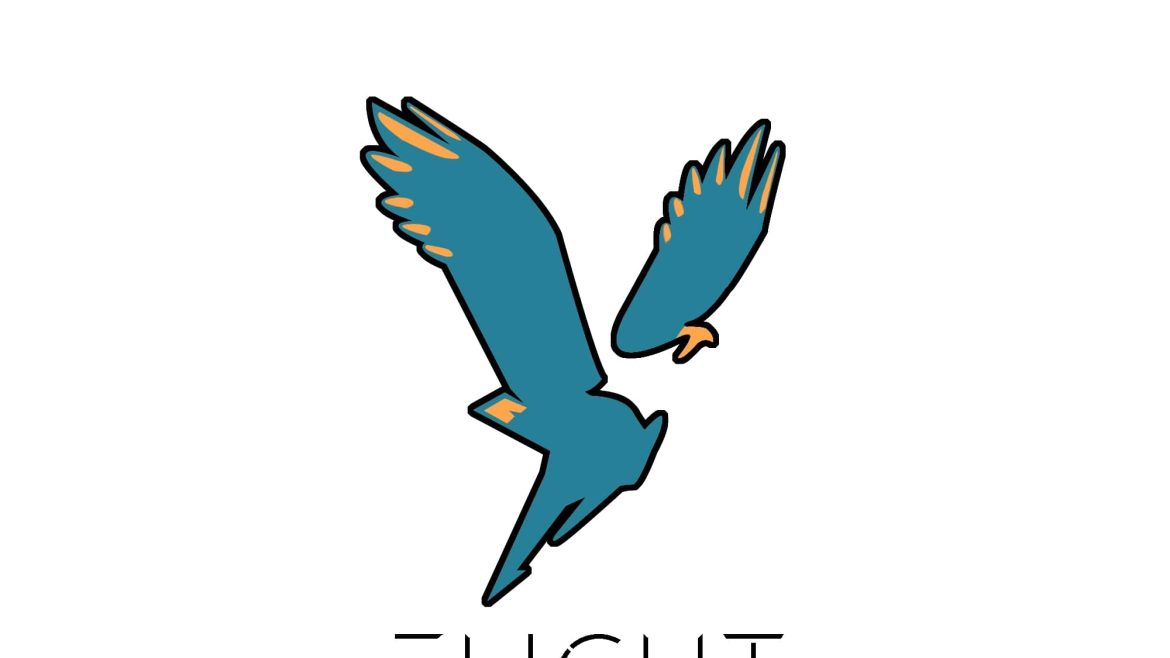 Eagle Logo Design Black Outline Min