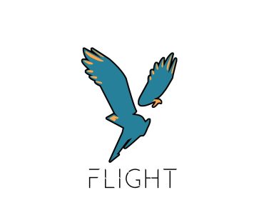 Eagle Logo Design Black Outline Min