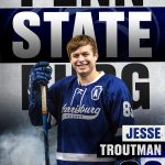 Will Tissue Senior Night Poster Penn State Harrisburg Ice Hockey